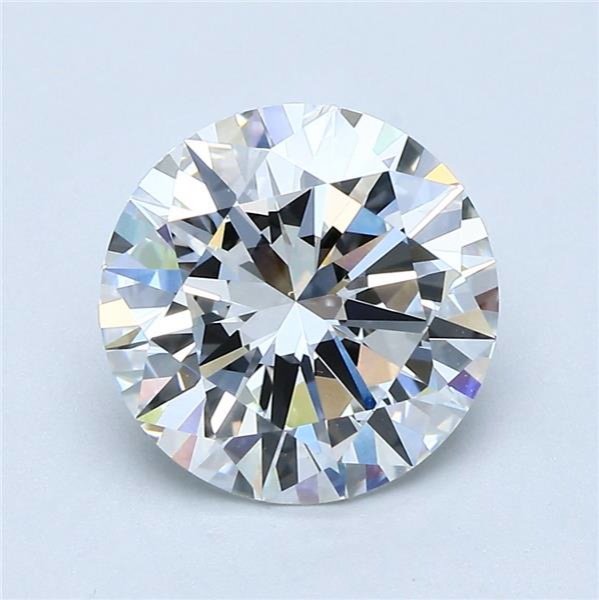2.75ct F VS2 Excellent Cut Round Diamond