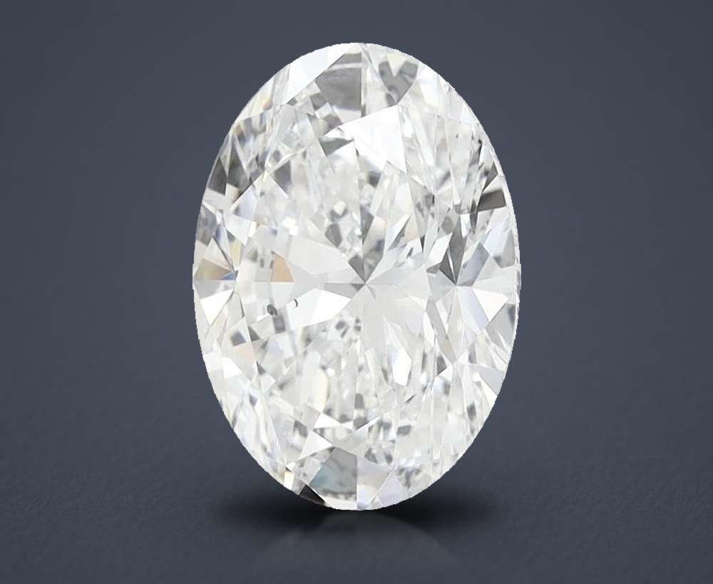 3.22 Carat Oval Lab Diamond