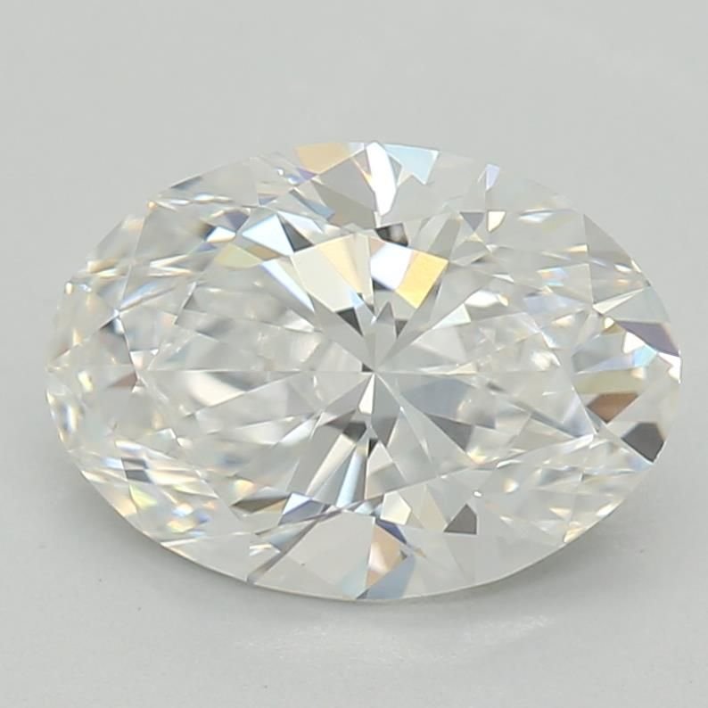 0.93ct E VVS2 Rare Carat Ideal Cut Oval Lab Grown Diamond