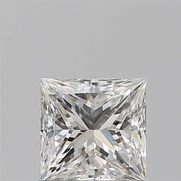 0.95ct H SI1 Rare Carat Ideal Cut Princess Diamond
