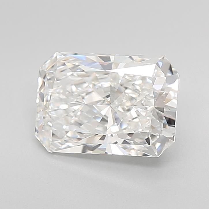 2.09ct E VS1 Rare Carat Ideal Cut Radiant Lab Grown Diamond