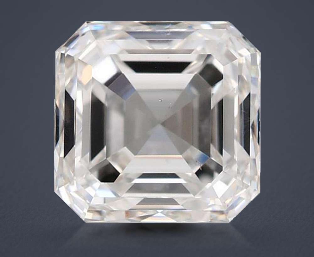 0.62 Carat Asscher Natural Diamond