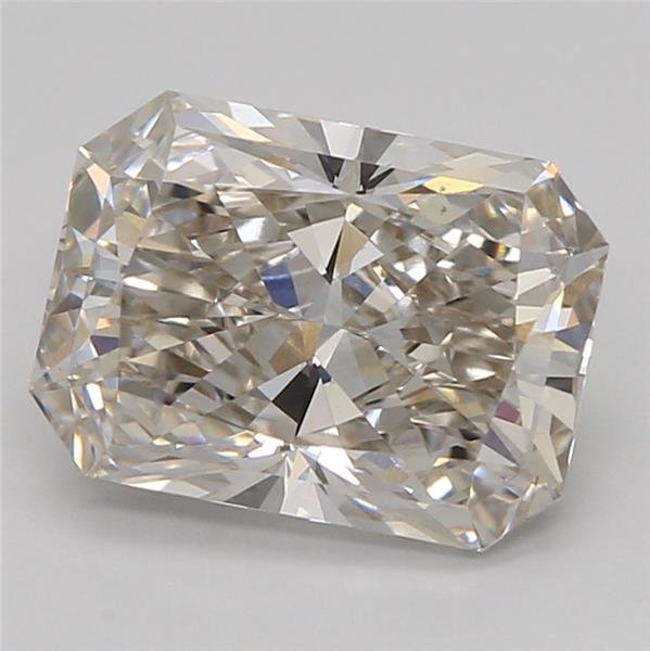 1.26ct J VS2 Rare Carat Ideal Cut Radiant Lab Grown Diamond