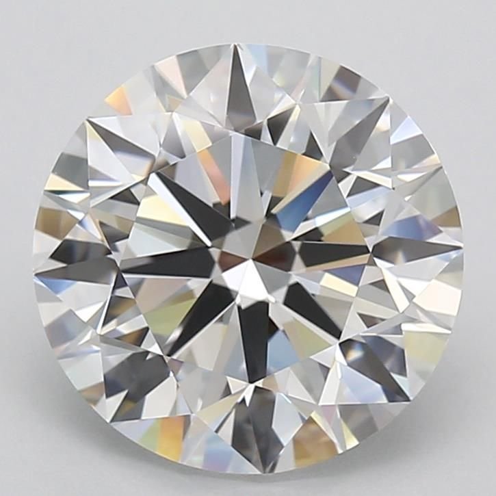 5.02ct D VVS2 Rare Carat Ideal Cut Round Lab Grown Diamond