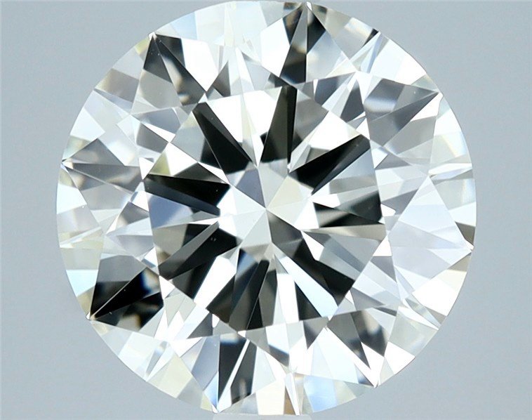 3.10ct J VVS2 Excellent Cut Round Diamond
