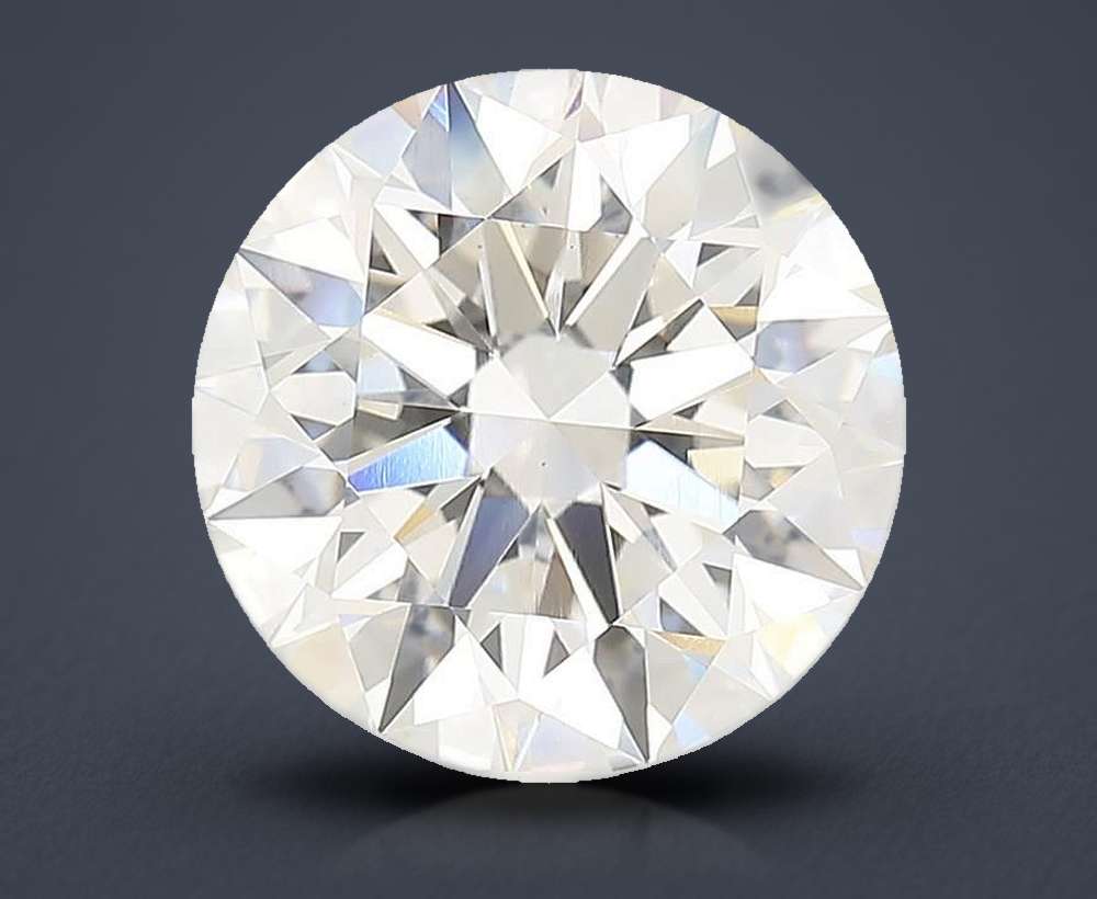 4.43 Carat Round Lab Diamond