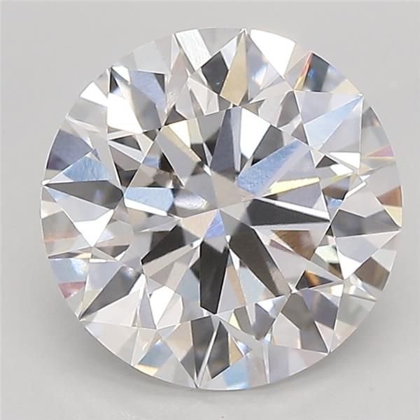 3.13ct E VVS2 Rare Carat Ideal Cut Round Lab Grown Diamond