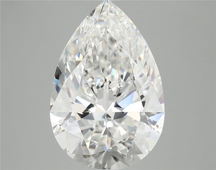 5.00 Carat Pear Lab Diamond