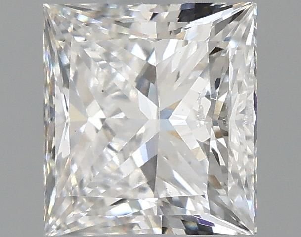 1.08ct E SI1 Rare Carat Ideal Cut Princess Lab Grown Diamond