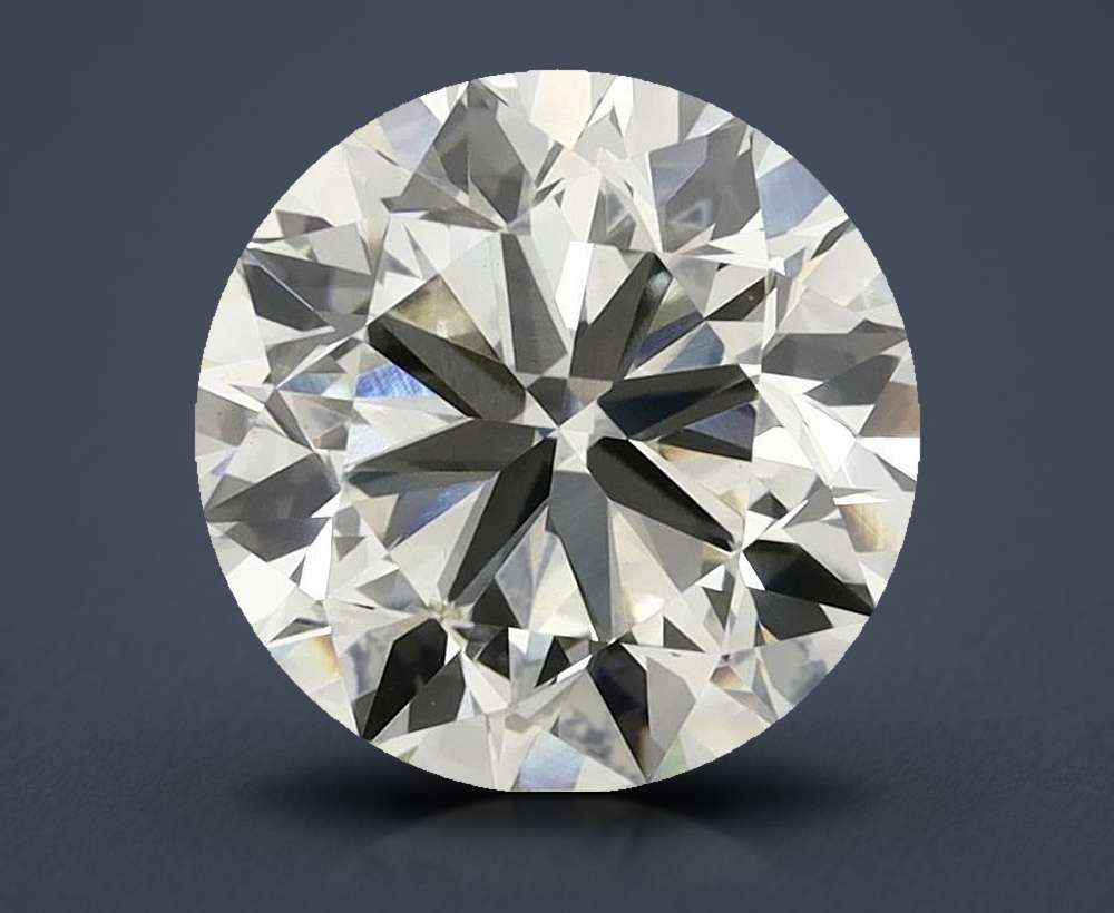 3.48 Carat Round Lab Diamond