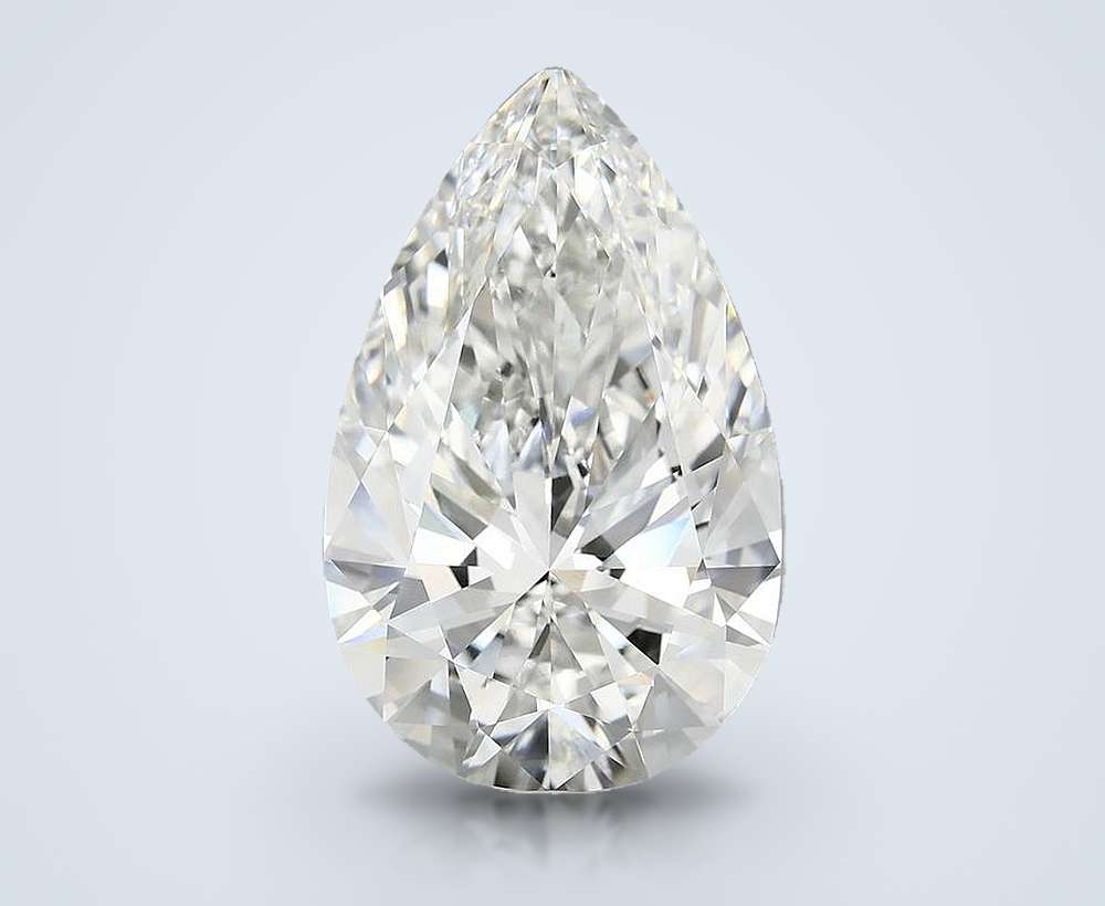 11.38 Carat Pear Lab Diamond