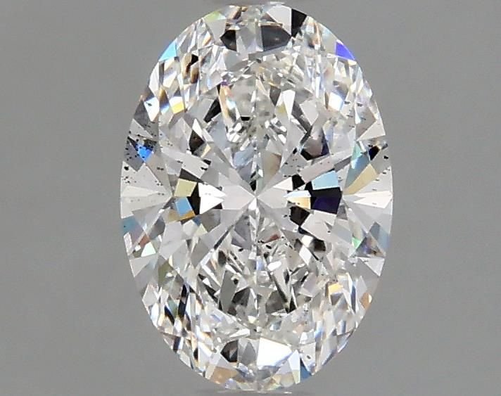 1.08ct E SI1 Rare Carat Ideal Cut Oval Lab Grown Diamond