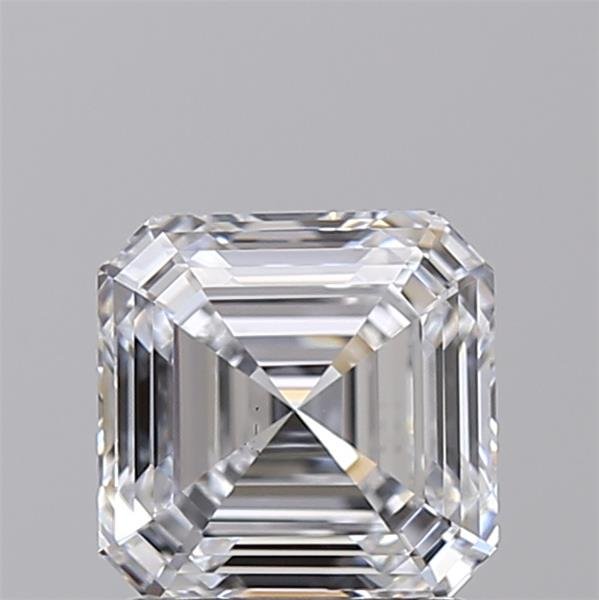 1.55ct D VS1 Rare Carat Ideal Cut Asscher Lab Grown Diamond