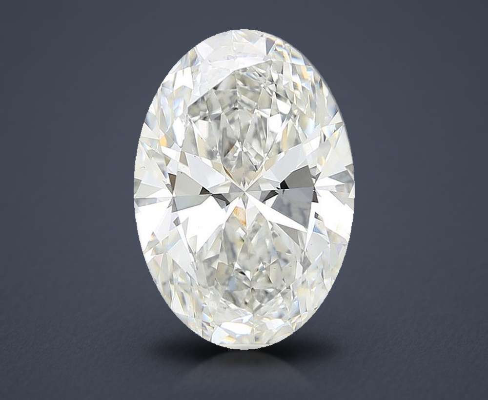 7.20 Carat Oval Lab Diamond