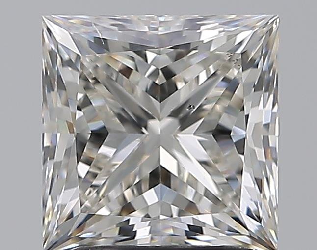 2.20ct J SI1 Rare Carat Ideal Cut Princess Diamond