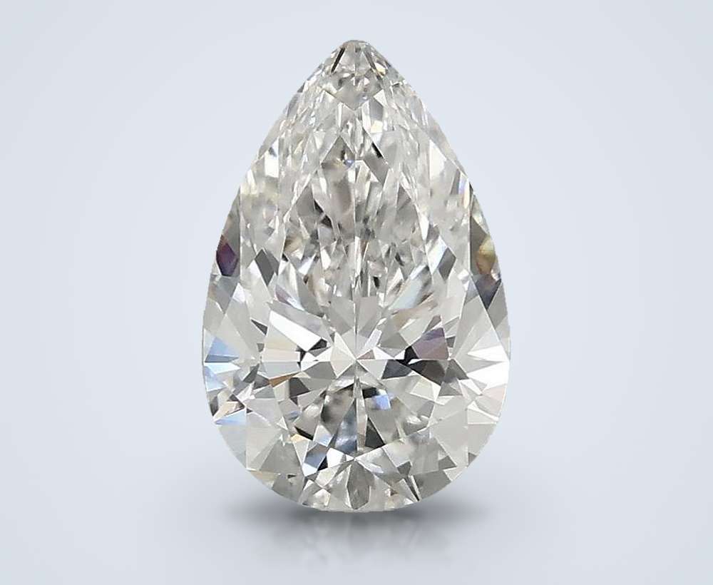 12.31 Carat Pear Lab Diamond