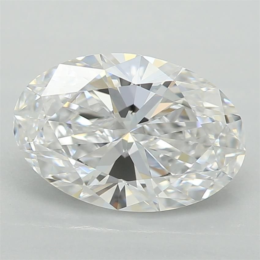 1.01ct D VS1 Rare Carat Ideal Cut Oval Lab Grown Diamond