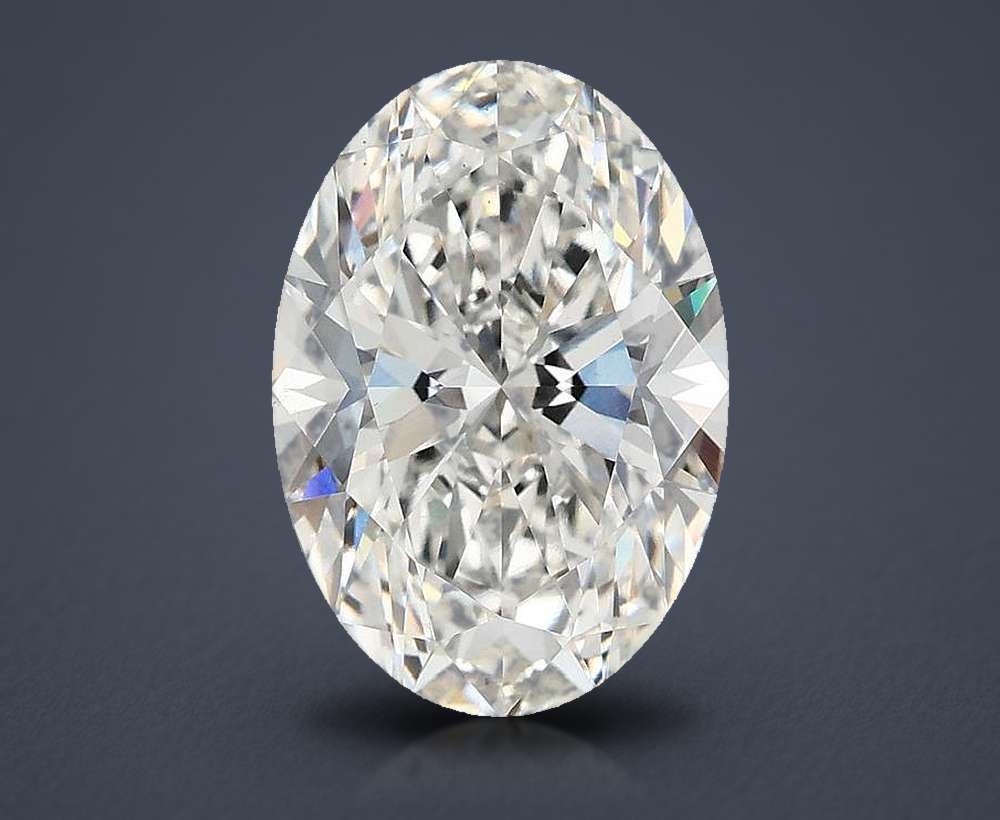 4.10 Carat Oval Lab Diamond