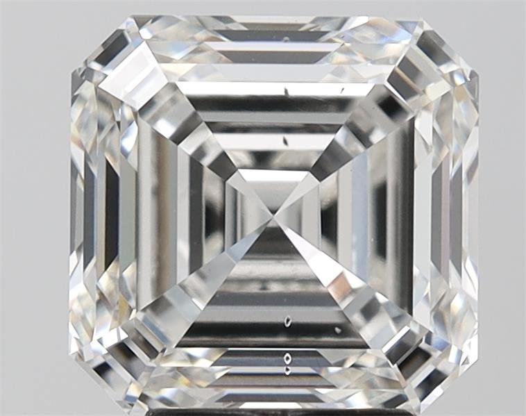 4.04ct G VS2 Rare Carat Ideal Cut Asscher Lab Grown Diamond