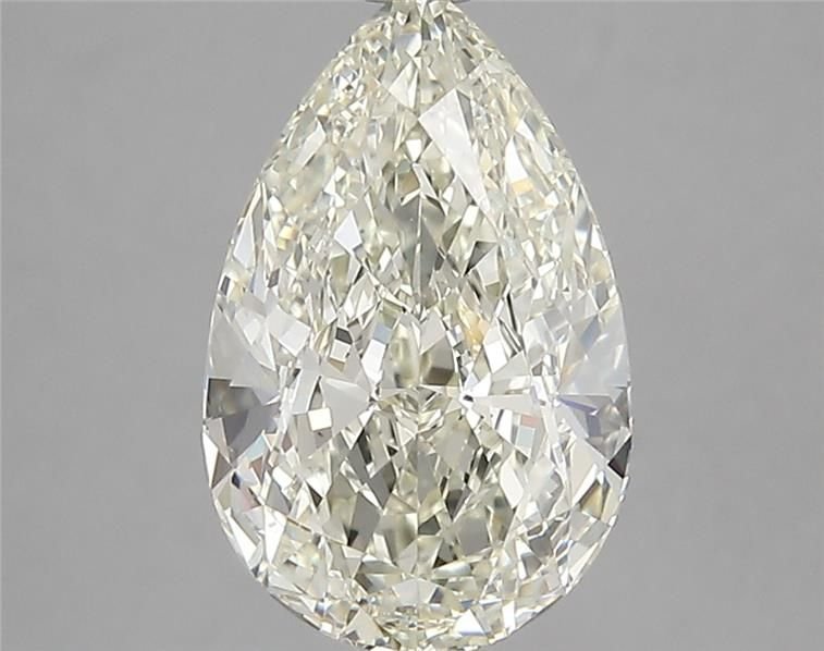 3.11ct K VS1 Rare Carat Ideal Cut Pear Diamond