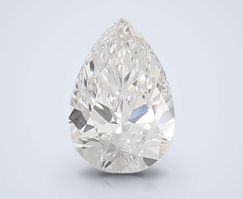 3.08 Carat Pear Lab Diamond