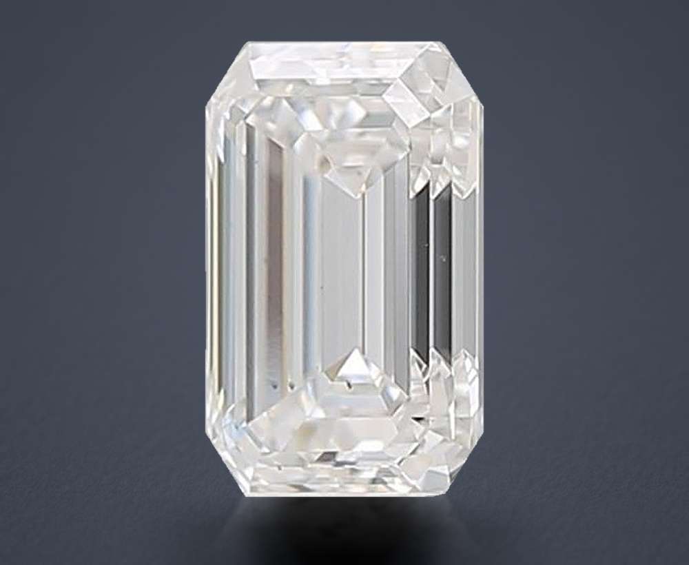 0.88 Carat Emerald Lab Diamond