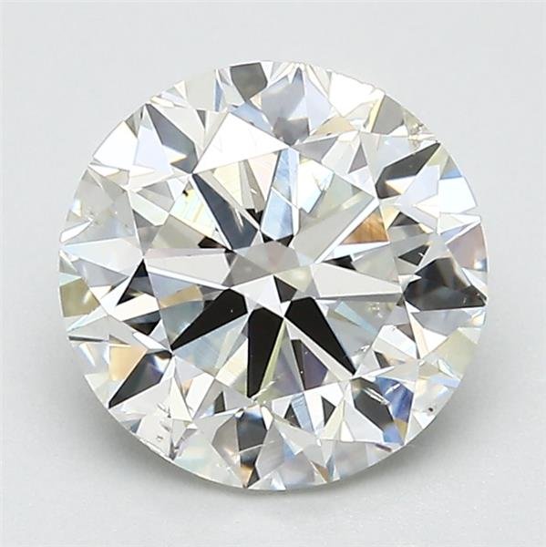 2.01ct J SI2 Very Good Cut Round Diamond