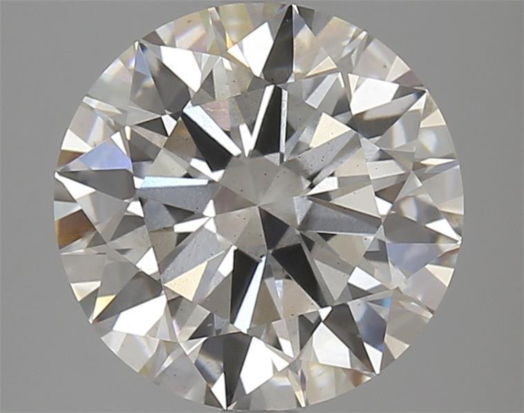 4.07ct H SI1 Rare Carat Ideal Cut Round Lab Grown Diamond