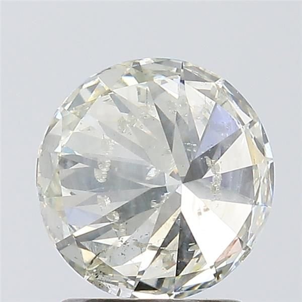 1.61ct J SI2 Rare Carat Ideal Cut Round Diamond