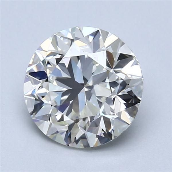 2.01ct J VS1 Very Good Cut Round Diamond
