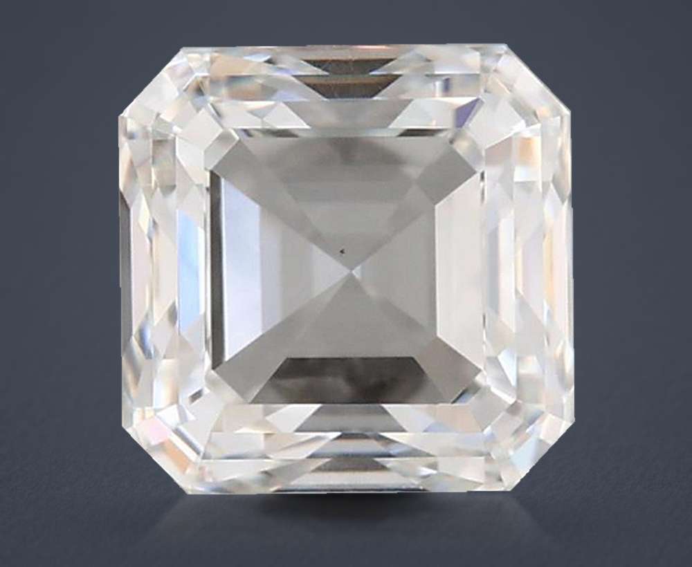 0.60 Carat Asscher Natural Diamond