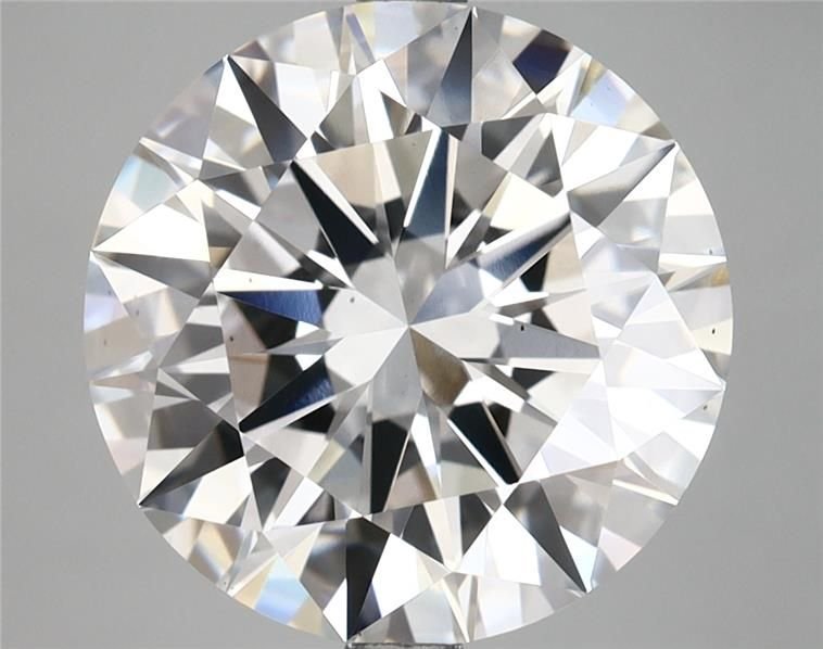 6.01ct D VS2 Excellent Cut Round Lab Grown Diamond