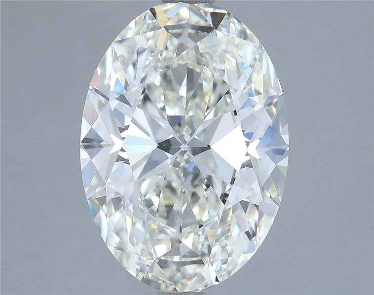 4.05ct I VVS2 Rare Carat Ideal Cut Oval Diamond