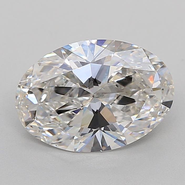 1.61ct F VS2 Rare Carat Ideal Cut Oval Lab Grown Diamond