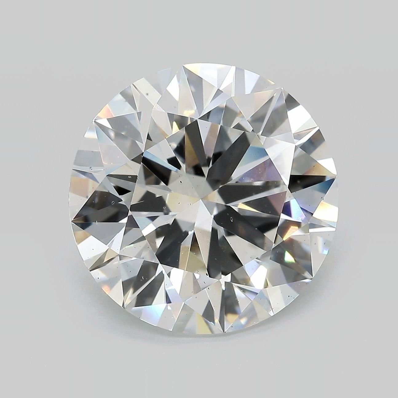 10.69ct F SI1 Rare Carat Ideal Cut Round Lab Grown Diamond