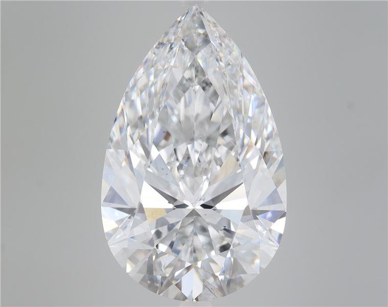 13.59ct F SI1 Rare Carat Ideal Cut Pear Lab Grown Diamond