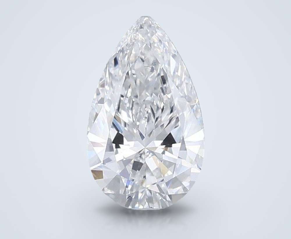 0.68 Carat Pear Lab Diamond