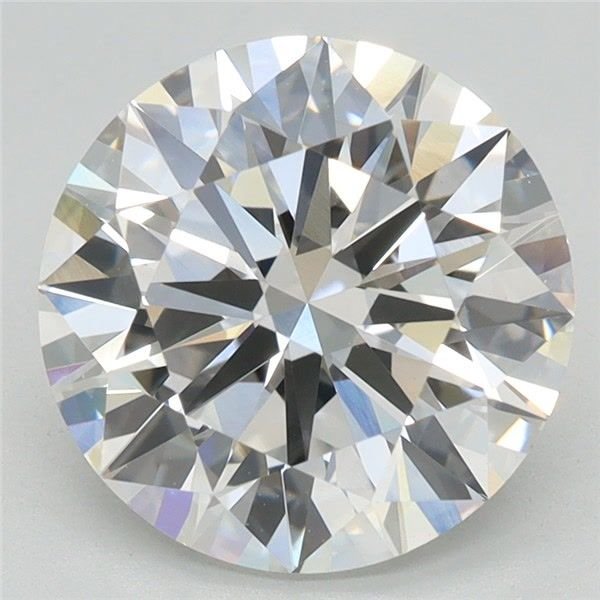 2.97ct F VVS2 Rare Carat Ideal Cut Round Lab Grown Diamond