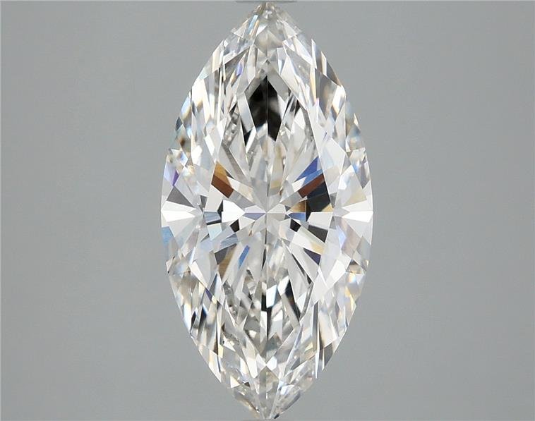 2.64ct G VS1 Rare Carat Ideal Cut Marquise Lab Grown Diamond