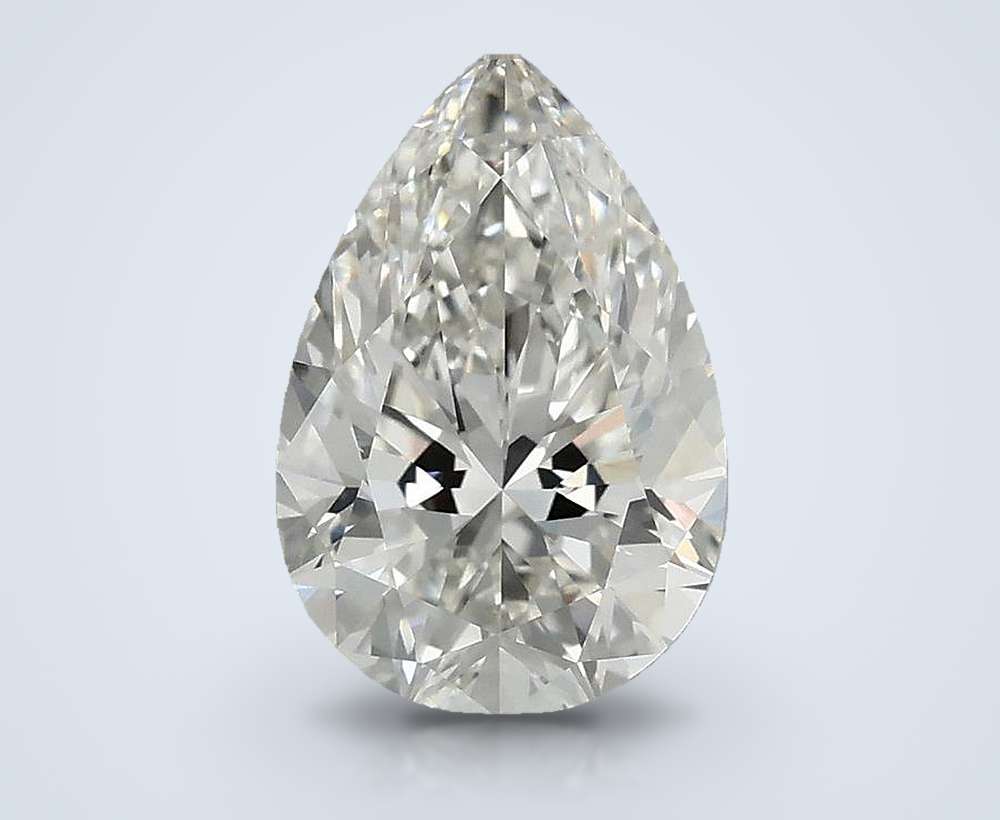 2.07 Carat Pear Lab Diamond