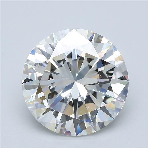 6.09 Carat Round Natural Diamond