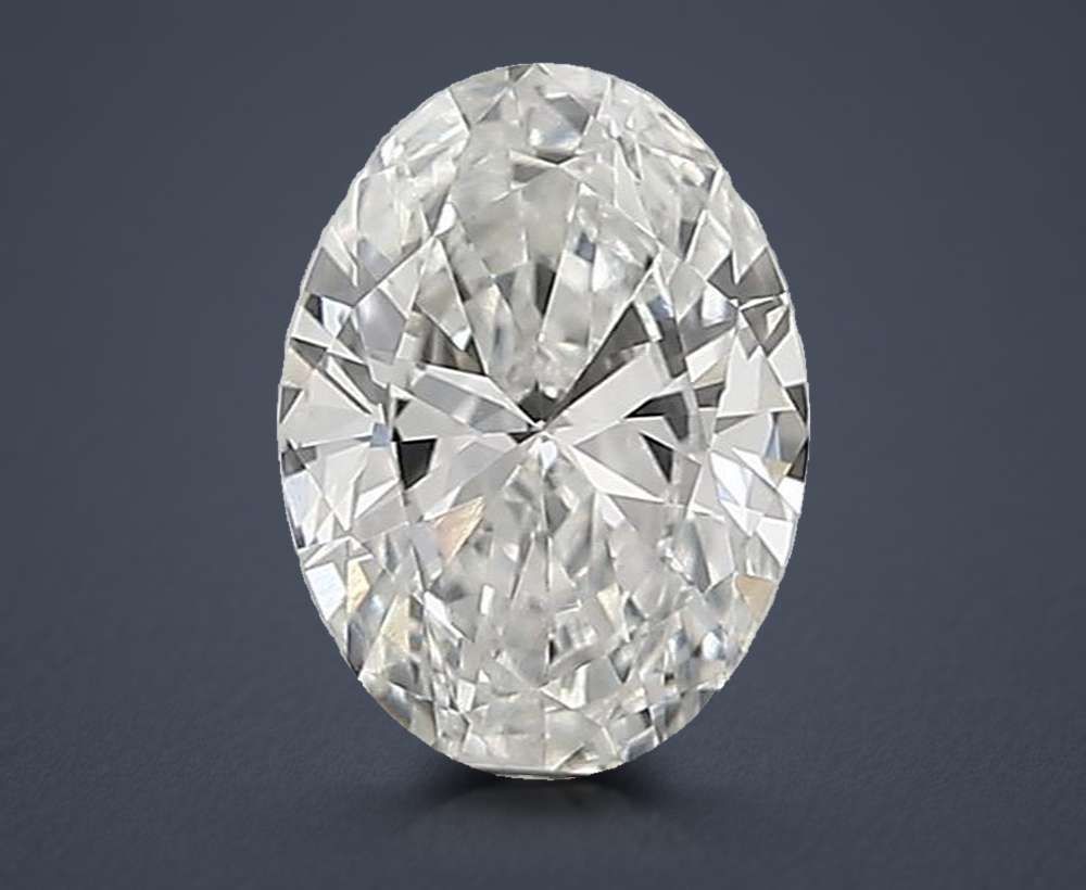 0.56 Carat Oval Lab Diamond
