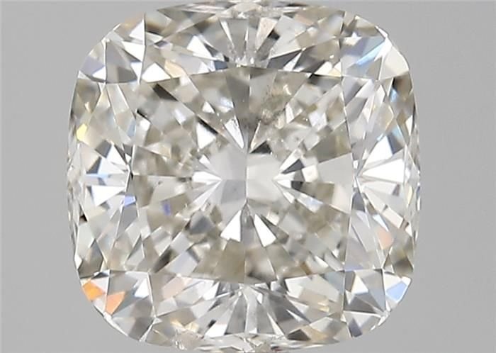3.05ct I SI1 Rare Carat Ideal Cut Cushion Lab Grown Diamond