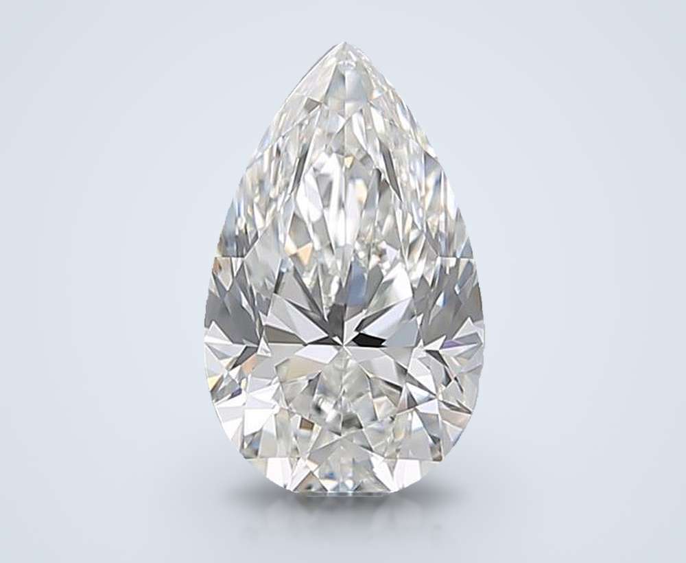 0.70 Carat Pear Natural Diamond