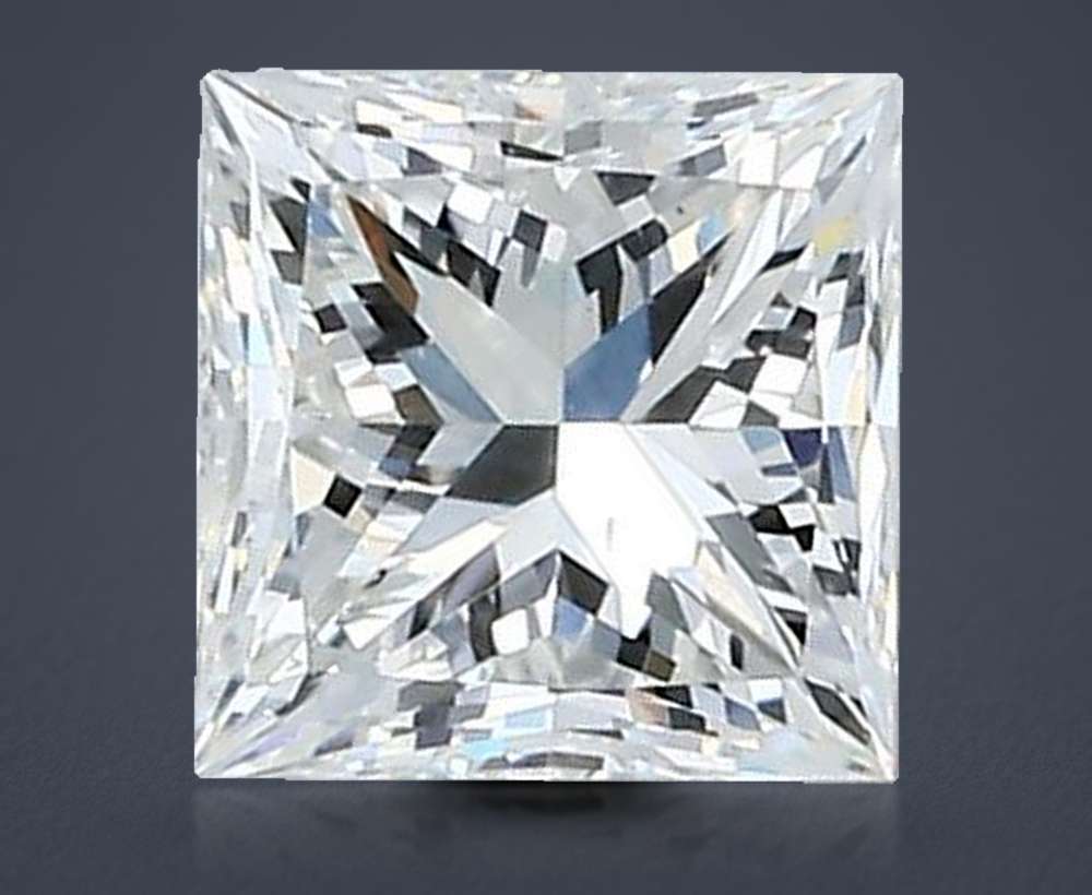 0.84 Carat Princess Natural Diamond