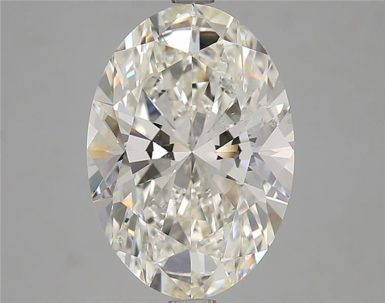 5.75ct I SI1 Rare Carat Ideal Cut Oval Diamond