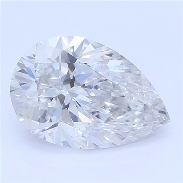 0.80ct E VS2 Rare Carat Ideal Cut Pear Lab Grown Diamond