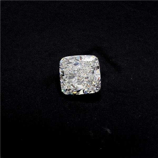 5.01ct J SI1 Very Good Cut Cushion Diamond