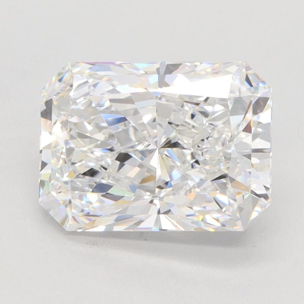 3.28ct E VS1 Rare Carat Ideal Cut Radiant Lab Grown Diamond