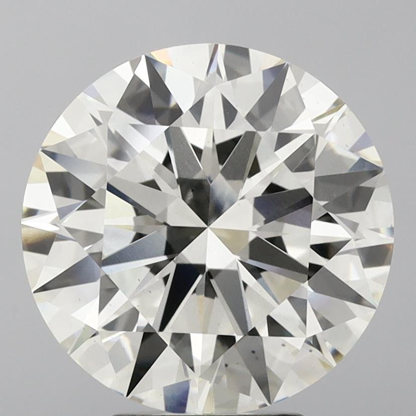7.01ct I VS2 Rare Carat Ideal Cut Round Lab Grown Diamond